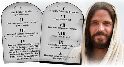 The Ten Commandments and Jesus