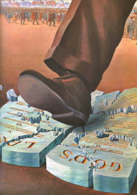 The Ten Commandments abolished and broken